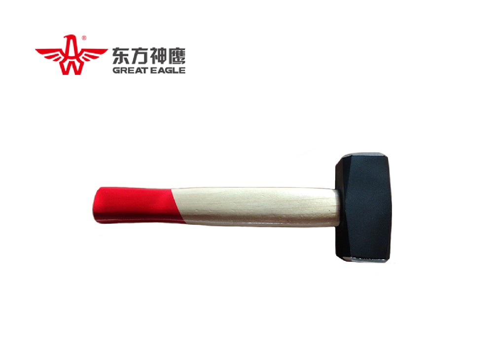 木柄石工锤